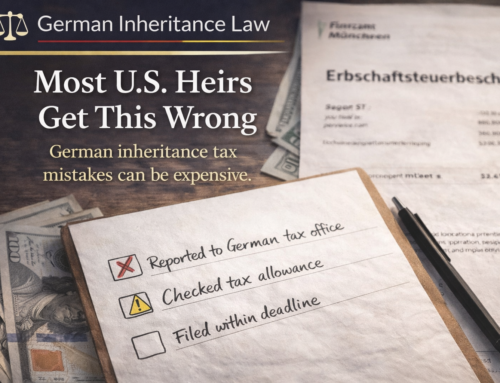 German Inheritance Tax for U.S. Heirs