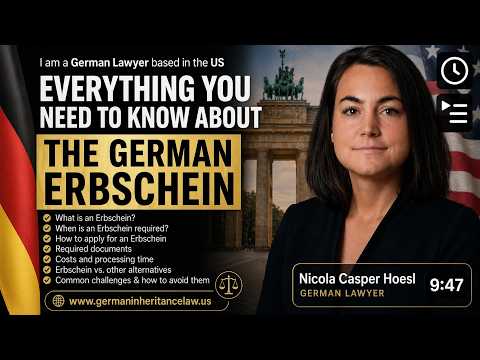 Video: Everything you need to know about the German Erbschein